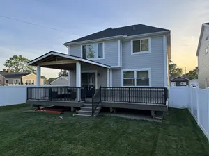 Composite backyard deck project